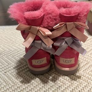 Barely worn Ugg size 13 pink boot